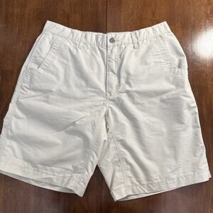 Mountain Khakis Poplin Relaxed Fit Khaki Shorts Men's Size 34x10